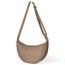 Aucuu Halbmond Crossbody Schultertasche für Damen, Klein mit Verstellbarer Schultergurt, Hobo Halfmoon Bag Einfarbige Messenger Bag für Reisen