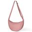 Aucuu Halbmond Crossbody Schultertasche für Damen, Klein mit Verstellbarer Schultergurt, Hobo Halfmoon Bag Einfarbige Messenger Bag für Reisen