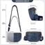 Roulens Kleine Damen Umhängetaschen,Elegant Bauchtasche Damen,Umhängetasche aus Veganes Leder,Crossbody Bag Damen,RFID Blockierung Kartenschlitz Brusttasche mit Verstellbar Abnehmbar Breiter Gurt