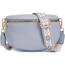 Roulens Kleine Damen Umhängetaschen,Elegant Bauchtasche Damen,Umhängetasche aus Veganes Leder,Crossbody Bag Damen,RFID Blockierung Kartenschlitz Brusttasche mit Verstellbar Abnehmbar Breiter Gurt