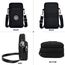 DuoLmi Umhängetasche Klein, Crossbody Tasche für, Nylon Handy Mini-Tasche Kleine Schultertasche Multifunktionale Handytasche, Handytasche zum Umhängen