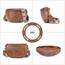 Roulens Kleine Damen Umhängetaschen,Elegant Bauchtasche Damen,Umhängetasche aus Veganes Leder,Crossbody Bag Damen,RFID Blockierung Kartenschlitz Brusttasche mit Verstellbar Abnehmbar Breiter Gurt