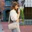 Roulens Damen Handy Umhängetasche,Veganem Leder Crossbody Schultertasche,Breiter Riemen Abendtasche mit drei Reißverschlussfächern Handtaschemit mit Kartenschlitz Verstellbar Abnehmbar Schultergurt