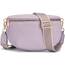 Roulens Kleine Damen Umhängetaschen,Elegant Bauchtasche Damen,Umhängetasche aus Veganes Leder,Crossbody Bag Damen,RFID Blockierung Kartenschlitz Brusttasche mit Verstellbar Abnehmbar Breiter Gurt