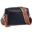Roulens Damen Handy Umhängetasche,Veganem Leder Crossbody Schultertasche,Breiter Riemen Abendtasche mit drei Reißverschlussfächern Handtaschemit mit Kartenschlitz Verstellbar Abnehmbar Schultergurt