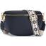 Roulens Kleine Damen Umhängetaschen,Elegant Bauchtasche Damen,Umhängetasche aus Veganes Leder,Crossbody Bag Damen,RFID Blockierung Kartenschlitz Brusttasche mit Verstellbar Abnehmbar Breiter Gurt