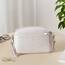 Roulens Damen Handy Umhängetasche,Veganem Leder Crossbody Schultertasche,Breiter Riemen Abendtasche mit drei Reißverschlussfächern Handtaschemit mit Kartenschlitz Verstellbar Abnehmbar Schultergurt
