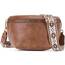 Roulens Kleine Damen Umhängetaschen,Elegant Bauchtasche Damen,Umhängetasche aus Veganes Leder,Crossbody Bag Damen,RFID Blockierung Kartenschlitz Brusttasche mit Verstellbar Abnehmbar Breiter Gurt