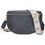 Roulens Kleine Damen Umhängetaschen,Elegant Bauchtasche Damen,Umhängetasche aus Veganes Leder,Crossbody Bag Damen,RFID Blockierung Kartenschlitz Brusttasche mit Verstellbar Abnehmbar Breiter Gurt