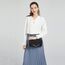 Miss Lulu Damen Umschlag Schwarz Clutch Elegant Abendtasche Brauttasche Umschlag Clutch Tasche Handtasche mit Kette für Hochzeit Party Prom