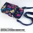 DuoLmi Umhängetasche Damen Klein, Crossbody Tasche für Damen, Nylon Handy Mini-Tasche Kleine Schultertasche Multifunktionale Handytasche, Handytasche zum Umhängen Damen