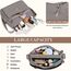 VOBUKE Umhängetasche Damen Mittelgroß Wasserdicht Nylon Crossbody Bag mit Vielen Fächern Leichte Schultertasche Verstellbarer Breitem Freizeit Kleine Messenger Bag für Einkaufen, Reisen