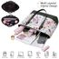 Bagsure Handtasche Damen Schultertasche Handtaschen Tragetasche Damen 4-teiliges Set für Büro Schule Einkauf Reise Geschenk (Blumen)