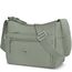 VOBUKE Umhängetasche Damen Mittelgroß Wasserdicht Nylon Crossbody Bag mit Vielen Fächern Leichte Schultertasche Verstellbarer Breitem Freizeit Kleine Messenger Bag für Einkaufen, Reisen