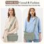 VOBUKE Umhängetasche Damen Mittelgroß Wasserdicht Nylon Crossbody Bag mit Vielen Fächern Leichte Schultertasche Verstellbarer Breitem Freizeit Kleine Messenger Bag für Einkaufen, Reisen