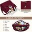 VOBUKE Umhängetasche Damen Mittelgroß Wasserdicht Nylon Crossbody Bag mit Vielen Fächern Leichte Schultertasche Verstellbarer Breitem Freizeit Kleine Messenger Bag für Einkaufen, Reisen