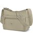 VOBUKE Umhängetasche Damen Mittelgroß Wasserdicht Nylon Crossbody Bag mit Vielen Fächern Leichte Schultertasche Verstellbarer Breitem Freizeit Kleine Messenger Bag für Einkaufen, Reisen