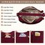 VOBUKE Umhängetasche Damen Mittelgroß Wasserdicht Nylon Crossbody Bag mit Vielen Fächern Leichte Schultertasche Verstellbarer Breitem Freizeit Kleine Messenger Bag für Einkaufen, Reisen