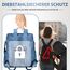 Leathario Rucksakck Damen Set Wasserdicht,Veganes Leder Cityrucksack,Rucksackhandtasche Mittelgroß, Diebstahlsich Tagesrucksack für Büro,Pendeln,Arbeit,Leicht Elegant Backpack Women Groß für Reise