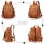 Leathario Rucksakck Damen Set Wasserdicht,Veganes Leder Cityrucksack,Rucksackhandtasche Mittelgroß, Diebstahlsich Tagesrucksack für Büro,Pendeln,Arbeit,Leicht Elegant Backpack Women Groß für Reise