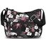 VOBUKE Umhängetasche Damen Mittelgroß Wasserdicht Nylon Crossbody Bag mit Vielen Fächern Leichte Schultertasche Verstellbarer Breitem Freizeit Kleine Messenger Bag für Einkaufen, Reisen