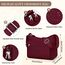 VOBUKE Umhängetasche Damen Mittelgroß Wasserdicht Nylon Crossbody Bag mit Vielen Fächern Leichte Schultertasche Verstellbarer Breitem Freizeit Kleine Messenger Bag für Einkaufen, Reisen