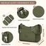 VOBUKE Umhängetasche Damen Mittelgroß Wasserdicht Nylon Crossbody Bag mit Vielen Fächern Leichte Schultertasche Verstellbarer Breitem Freizeit Kleine Messenger Bag für Einkaufen, Reisen