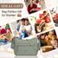 VOBUKE Umhängetasche Damen Mittelgroß Wasserdicht Nylon Crossbody Bag mit Vielen Fächern Leichte Schultertasche Verstellbarer Breitem Freizeit Kleine Messenger Bag für Einkaufen, Reisen
