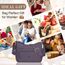 VOBUKE Umhängetasche Damen Mittelgroß Wasserdicht Nylon Crossbody Bag mit Vielen Fächern Leichte Schultertasche Verstellbarer Breitem Freizeit Kleine Messenger Bag für Einkaufen, Reisen