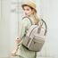 LOVEVOOK 13,3 Zoll Rucksack Damen Klein, Wasserdicht Cityrucksack Handtasche 2 in 1, Mini Tasche Daypack Backpack Women Elegant für Freizeit Schule Reisen Arbeit, Grün Beige