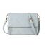 Gladdon Umhängetasche Damen Klein Handtasche,Crossbody Tasche Schultertasche Elegant Clutch Messenger PU-Leder Taschen Für Täglich Arbeit Einkaufen(Graublau)