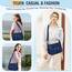 TEUEN Crossbody Bag Damen Große Kapazität Wasserdicht Nylon Umhängetasche Damen Mittelgroß, Casual Handtasche & Leichte Schultertasche Gross Messenger Bag mit Vielen Fächern