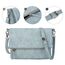 Gladdon Umhängetasche damen,Schultertasche mit Reißverschluss, Crossbody Tasche, Leder Handtasche Klein, Daypack…