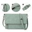 Gladdon Umhängetasche damen,Schultertasche mit Reißverschluss, Crossbody Tasche, Leder Handtasche Klein, Daypack…