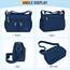 TEUEN Crossbody Bag Damen Große Kapazität Wasserdicht Nylon Umhängetasche Damen Mittelgroß, Casual Handtasche & Leichte Schultertasche Gross Messenger Bag mit Vielen Fächern