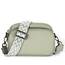 TANTOMI Umhängetasche Damen Klein, Crossbody Bag Damen Handytasche zum Umhängen, Moderne Handtasche Damen Klein mit Breitem Schultergurt, Damen Tasche Tägliches Arbeiten, Einkaufen,Reisen