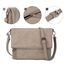 Gladdon Umhängetasche damen,Schultertasche mit Reißverschluss, Crossbody Tasche, Leder Handtasche Klein, Daypack…