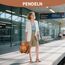 Leathario Rucksakck Damen Wasserdicht,Veganes Leder Cityrucksack,Rucksackhandtasche Mittelgroß, Diebstahlsich Tagesrucksack für Büro,Pendeln,Arbeit,Leicht Elegant Backpack Women Groß für Reise,Braun