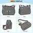 TEUEN Crossbody Bag Damen Große Kapazität Wasserdicht Nylon Umhängetasche Damen Mittelgroß, Casual Handtasche & Leichte Schultertasche Gross Messenger Bag mit Vielen Fächern