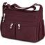 TEUEN Crossbody Bag Damen Große Kapazität Wasserdicht Nylon Umhängetasche Damen Mittelgroß, Casual Handtasche & Leichte Schultertasche Gross Messenger Bag mit Vielen Fächern
