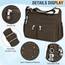 TEUEN Crossbody Bag Damen Große Kapazität Wasserdicht Nylon Umhängetasche Damen Mittelgroß, Casual Handtasche & Leichte Schultertasche Gross Messenger Bag mit Vielen Fächern