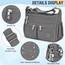 TEUEN Crossbody Bag Damen Große Kapazität Wasserdicht Nylon Umhängetasche Damen Mittelgroß, Casual Handtasche & Leichte Schultertasche Gross Messenger Bag mit Vielen Fächern