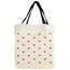 Cottonbagjoe Große Shopper Baumwolltasche 45 × 38 × 10 cm aus 220 g/m² Baumwolle – Stofftasche mit Reißverschluss-Innentasche, Softfinish & schwarzen Henkeln – OEKO-TEX® STANDARD 100