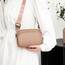 TIAASTAP Damen Umhängetasche Klein Leder Handtasche Crossbody Bag Crossbag Schultertasche Damen Tasche Moderne Taschen mit breitem Schultergurt und 3 Fächern