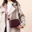TIAASTAP Damen Umhängetasche Klein Leder Handtasche Crossbody Bag Crossbag Schultertasche Damen Tasche Moderne Taschen mit breitem Schultergurt und 3 Fächern