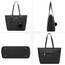 TANTOMI Handtaschen für Damen, 39,6 cm (15,6 Zoll), PU-Leder, Schultertasche, Laptoptasche, leicht, stilvoll, Designer-Schulhandtasche mit Damengeldbörse und Kartenhalter für Einkaufen, Arbeit, Reisen