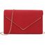 BBjinronjy Clutch Für Hochzeit Kettentasche Damen, handtaschen damen klein,elegant Samt Clutch Umschlag Crossbody Klassisch Tasche Abendtasche Hochzeit (Rot)