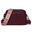 TIAASTAP Damen Umhängetasche Klein Leder Handtasche Crossbody Bag Crossbag Schultertasche Damen Tasche Moderne Taschen mit breitem Schultergurt und 3 Fächern