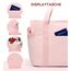 KALIDI Shopper Tasche Damen Handtasche Damen Groß Arbeitstasche Uni Tasche Damen-Shopper Tote Bag Rosa FüR Arbeit, School, BüRo, Schule