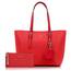 TANTOMI Handtasche Damen Set Tasche Mit Geldbörse für Büro Schule Einkauf Handtasche Damen Groß Mit Quasten Damen und Pelz Kugel Plüsch Schlüsselring